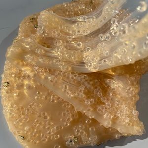 SCENTED Honey Crunch Slime Handmade In USA! Slushie Beads! Metallic! Asmr.